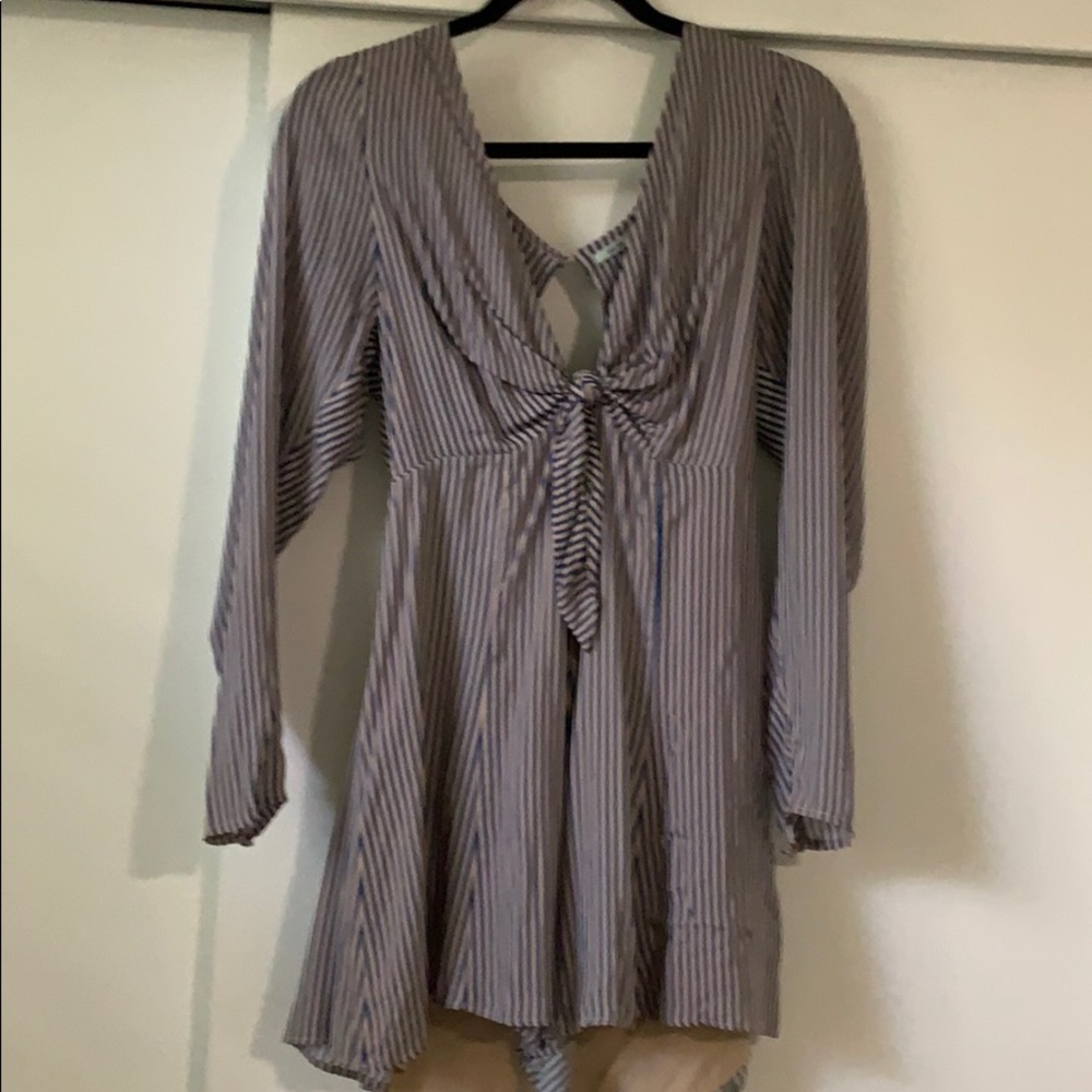 Stripped romper